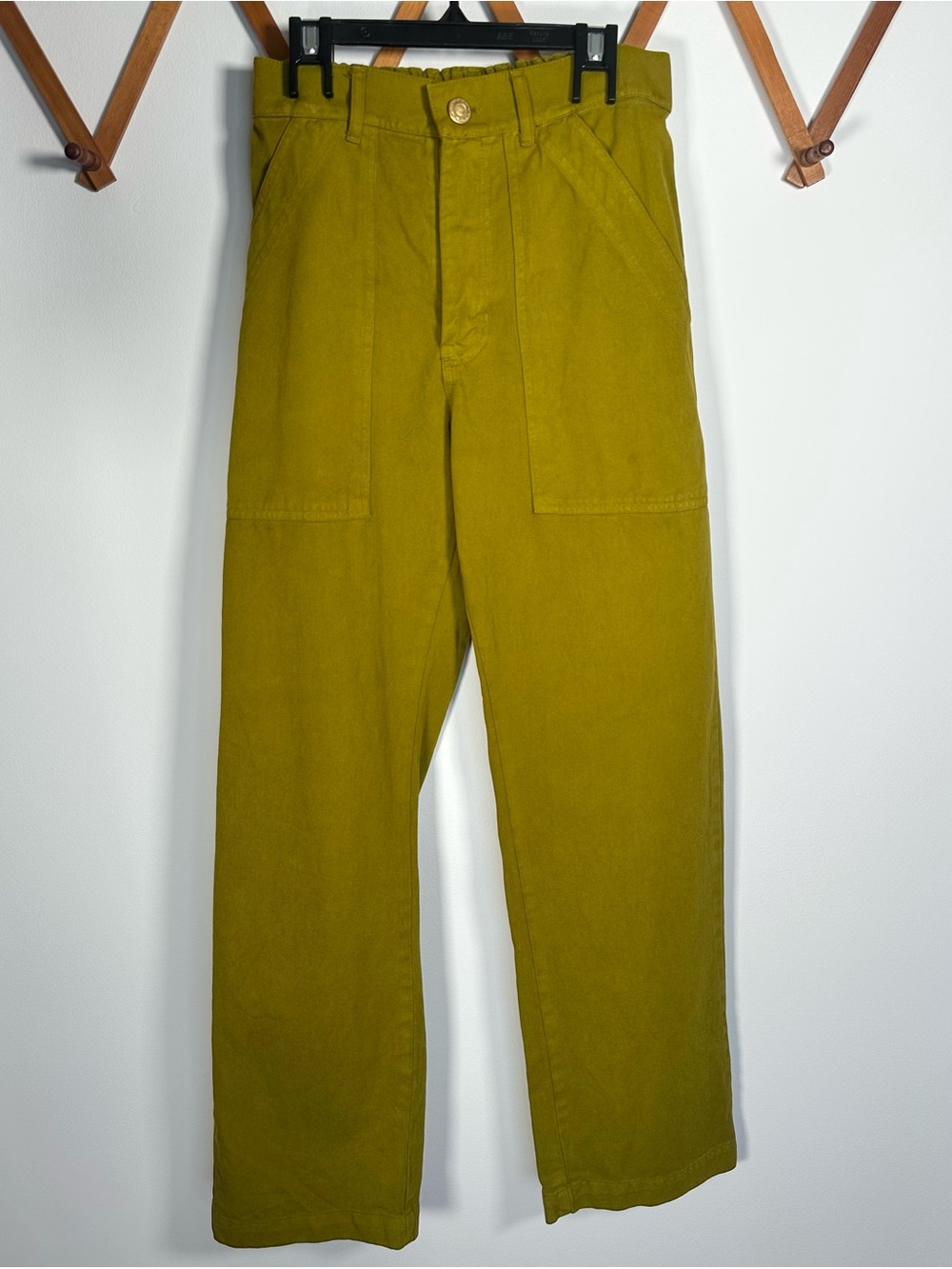 Olive Green Big Bud Press Work Pants XS Unisex